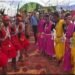 सेवा संकल्प अभियान में कलेक्टर ने ग्रामीणों संग किया मांदरी नृत्य