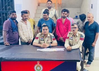 Bilaspur में जुआ फड़ पर पुलिस की रेड, 10 जुआरी गिरफ्तार
