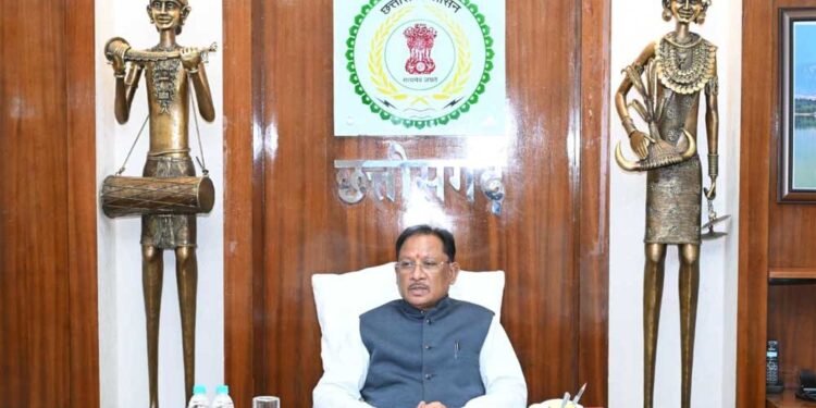 मुख्यमंत्री  विष्णु देव साय ने प्रदेशवासियों को छत्तीसगढ़ राज्य स्थापना दिवस की दी हार्दिक बधाई एवं शुभकामनाएं