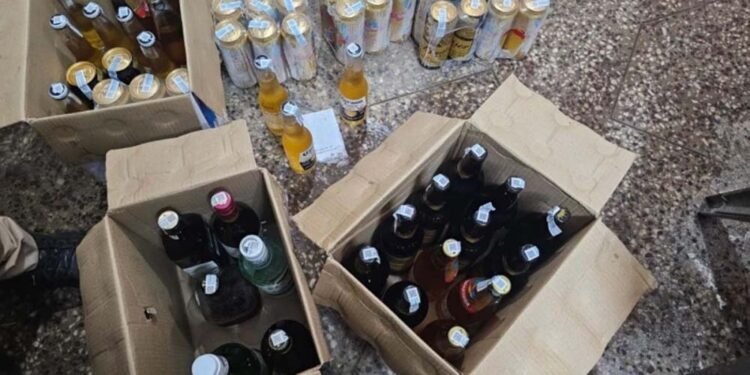 अलीराजपुर पुलिस की अवैध शराब के विरूद्ध दो बड़ी कार्रवाई