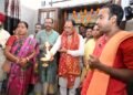 मुख्यमंत्री  विष्णु देव साय ने मां काली और मां दुर्गा की पूजा-अर्चना कर प्रदेश की सुख-समृद्धि की कामना की