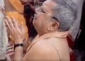 मां दुर्गा के दरबार में भावुक हुए TMC सांसद कल्याण बनर्जी