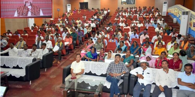 एनआईबीएसएम में प्रधानमंत्री किसान सम्मान निधि की 24वीं किस्त का सीधा प्रसारण