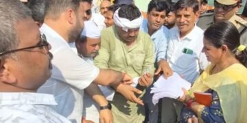 भोपाल मास्टर प्लान 2047 के विरोध में किसानों का प्रदर्शन