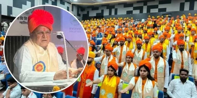 राज्यपाल मंगुभाई पटेल का संदेश: ‘डिग्री के साथ संस्कार मिले, तभी सार्थक है शिक्षा’