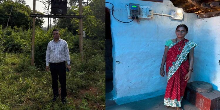 नियद नेल्ला नार योजना से अबूझमाड़ के ग्राम बोरानिरपी में पहली बार पहुंची बिजली, रोशन हुआ पूरा गांव