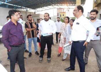 प्रमुख सचिव  सोनमणि बोरा ने एसटीपी प्लांट और पीएमई-बस डिपो का किया अवलोकन